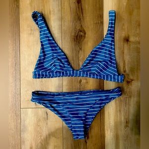 Rip Curl cheeky swimsuit top Large, bottoms Medium